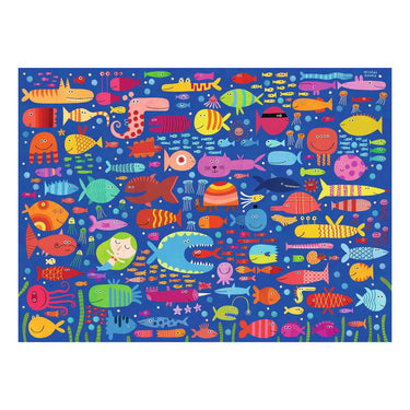 Ravensburger – funny fish friends – kinderpuzzel – 100 xxl stukjes