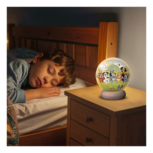 Ravensburger 3d puzzel nachtlamp bluey - 73st.