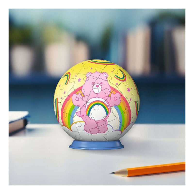 Load image into Gallery viewer, Ravensburger – care bears: cheer bear – 3d puzzle-ball – 55 stukjes
