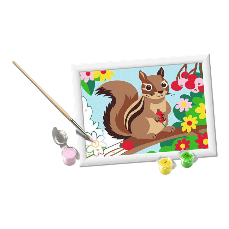 Load image into Gallery viewer, Ravensburger creart schilderen op nummer - eekhoorn
