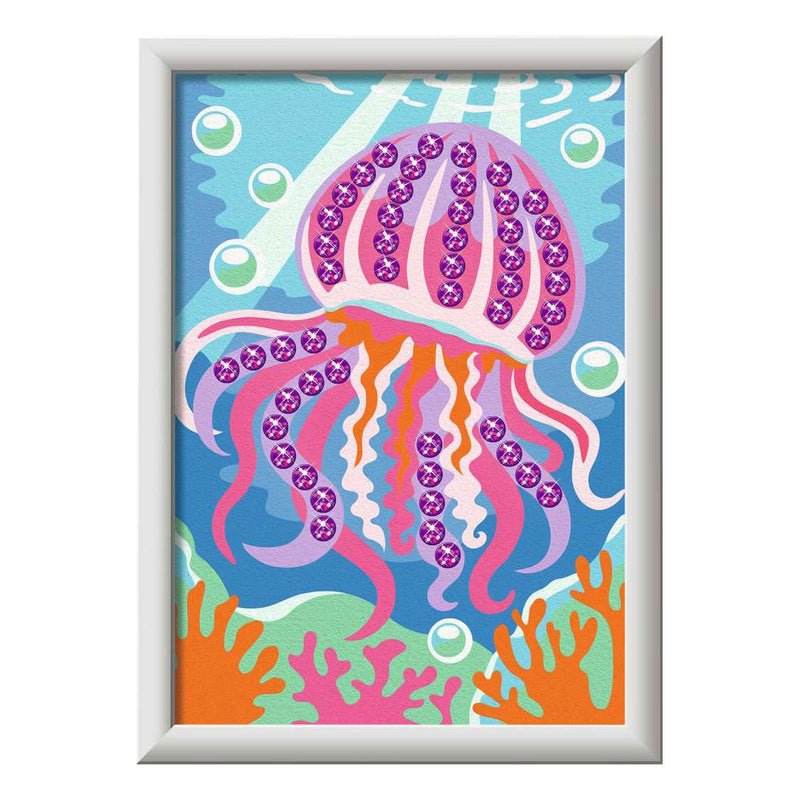 Load image into Gallery viewer, Ravensburger – creart: trendy jellyfish – schilderen op nummer
