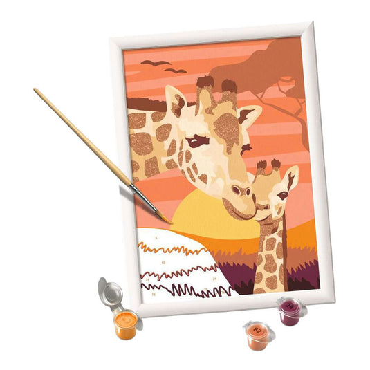 Ravensburger creart schilderen op nummer - giraffen