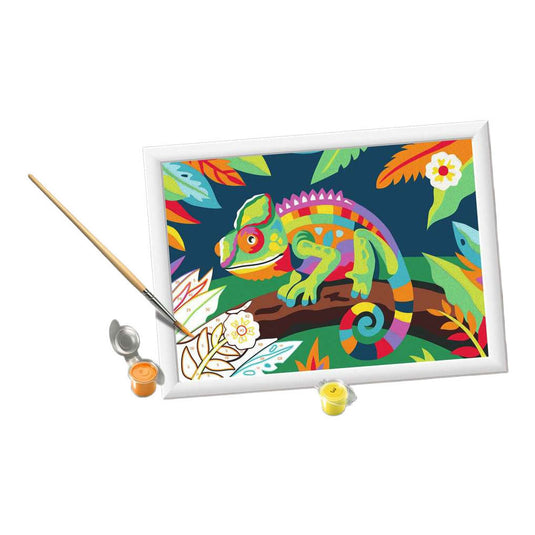 Ravensburger creart schilderen op nummer - kameleon