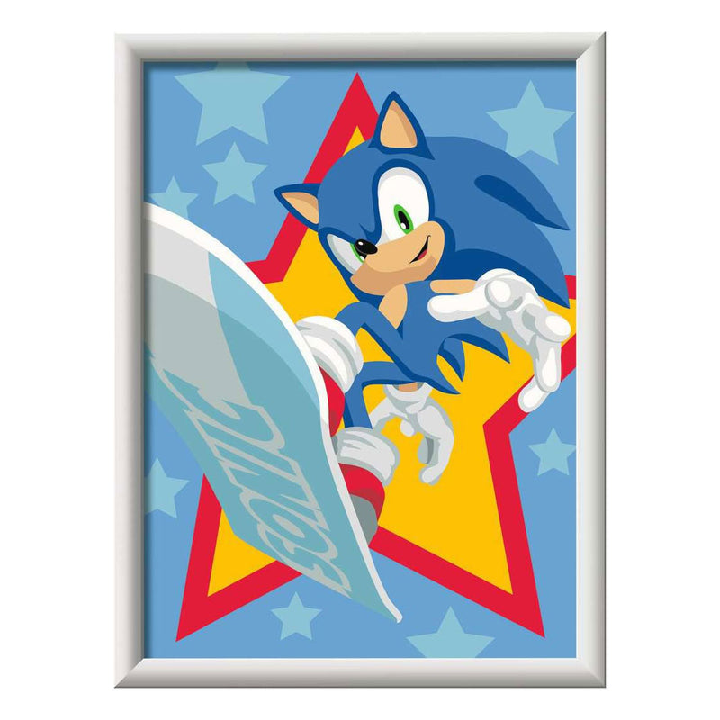 Load image into Gallery viewer, Ravensburger creart schilderen op nummer - speedy sonic
