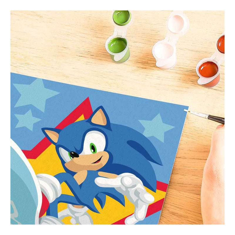 Load image into Gallery viewer, Ravensburger creart schilderen op nummer - speedy sonic
