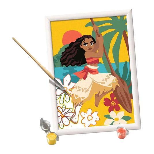 Ravensburger – creart: vaiana's adventures – schilderen op nummer