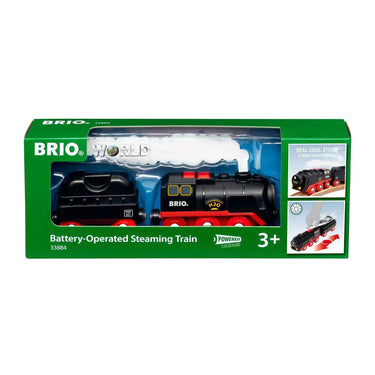 Brio stoomtrein met stoomfunctie