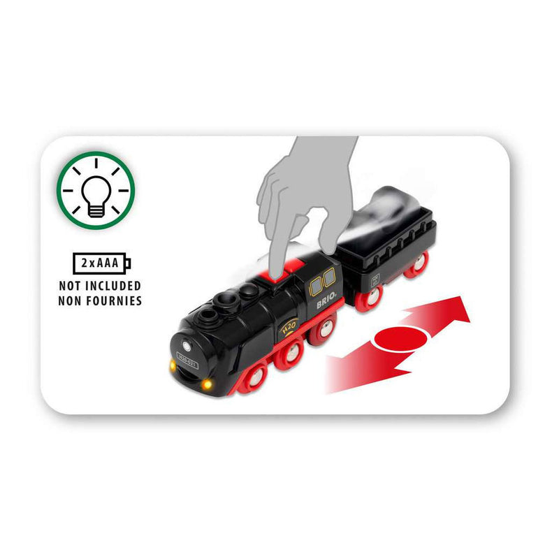 Load image into Gallery viewer, Brio stoomtrein met stoomfunctie
