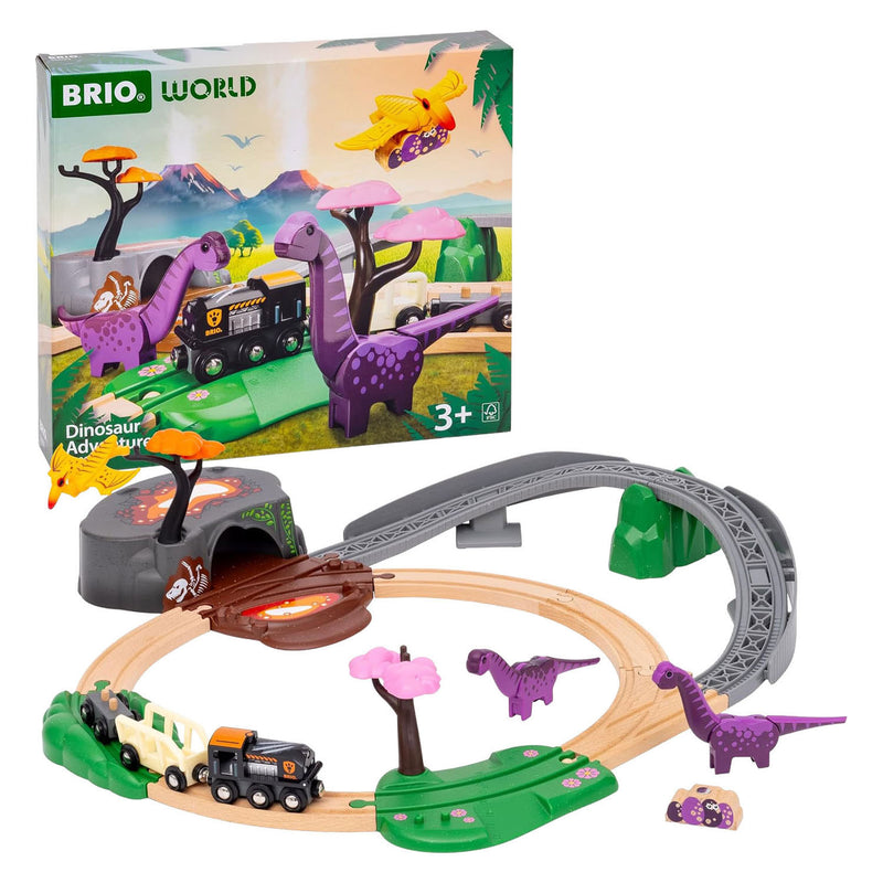 Load image into Gallery viewer, Ravensburger brio treinset dino avonturen set - 21dlg.
