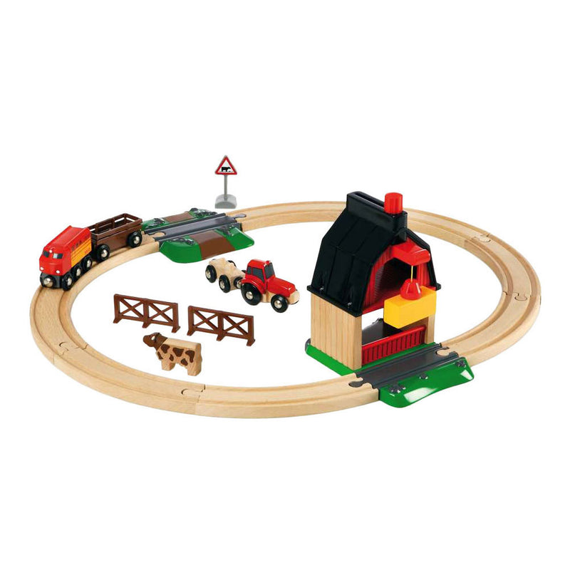 Load image into Gallery viewer, Brio treinset met boerderij - 20dlg.
