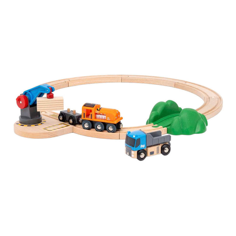 Load image into Gallery viewer, Ravensburger brio treinset hijs en laad startset - 14dlg.
