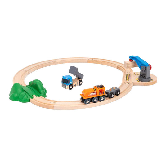Ravensburger brio treinset hijs en laad startset - 14dlg.