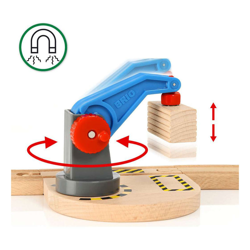 Load image into Gallery viewer, Ravensburger brio treinset hijs en laad startset - 14dlg.
