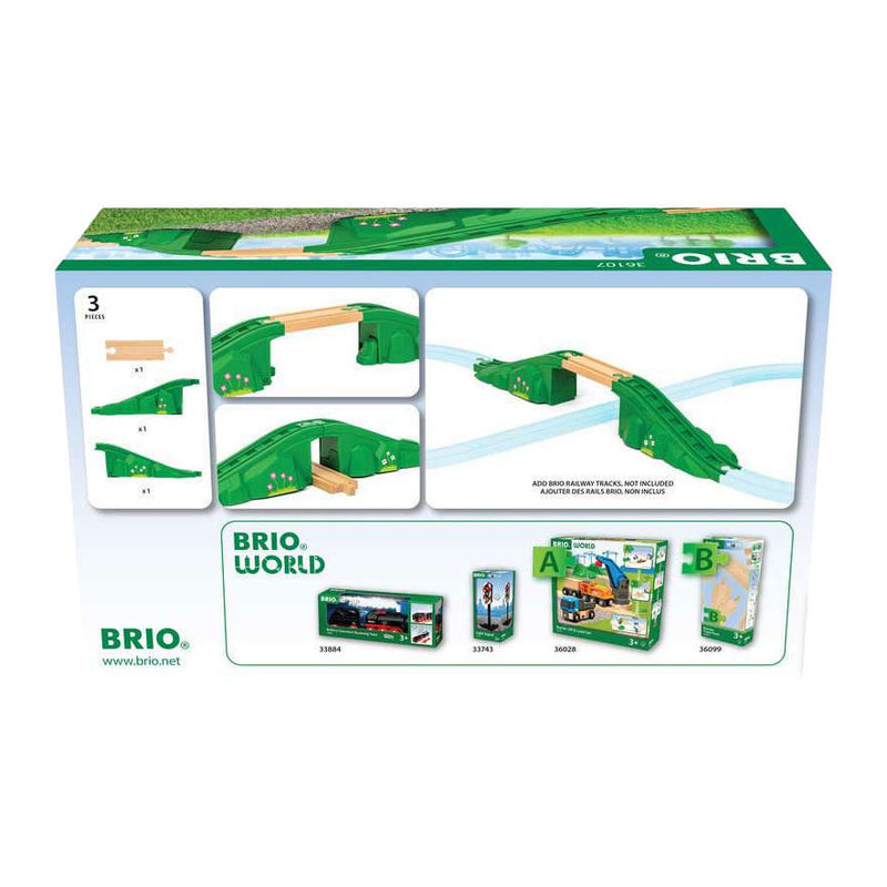 Load image into Gallery viewer, Ravensburger brio spoorwegbrug - 3dlg.
