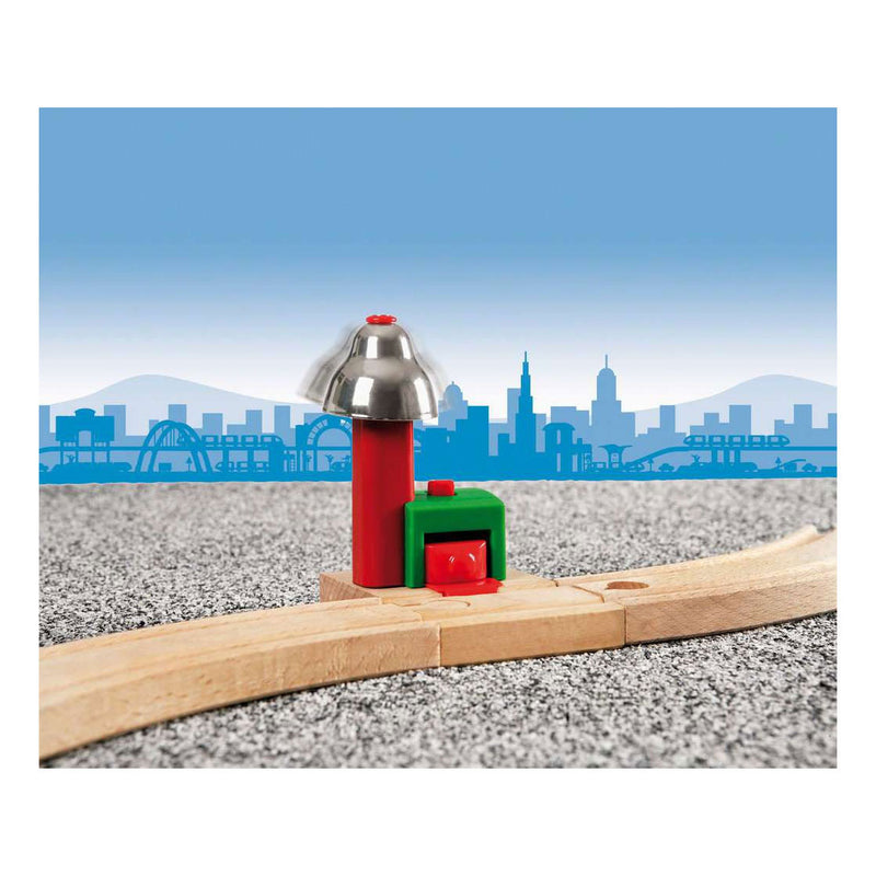 Load image into Gallery viewer, Brio magnetische belsignaal voor trein
