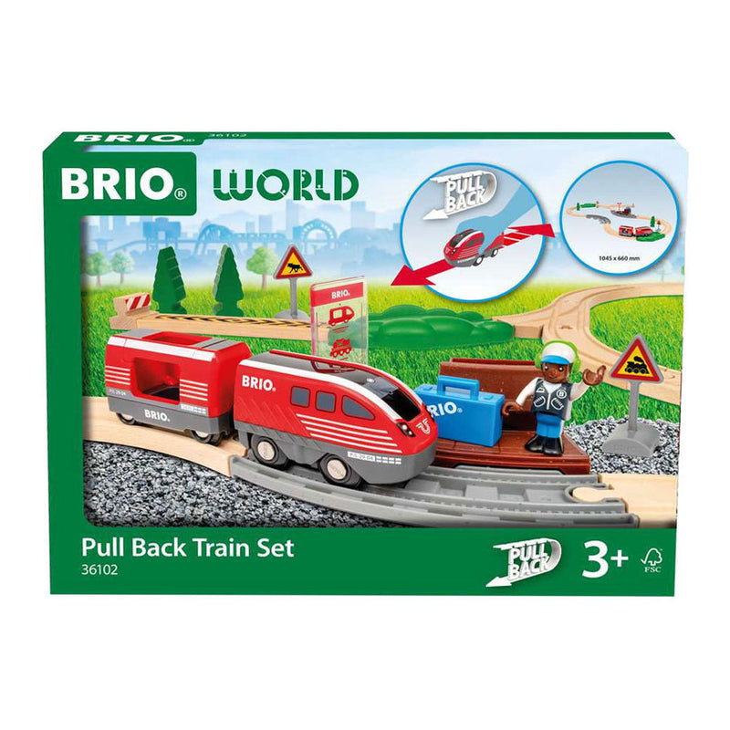 Load image into Gallery viewer, Ravensburger brio pullback trein set - 28dlg.
