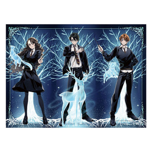 Ravensburger legpuzzel glow in the dark harry potter - 500st xxl