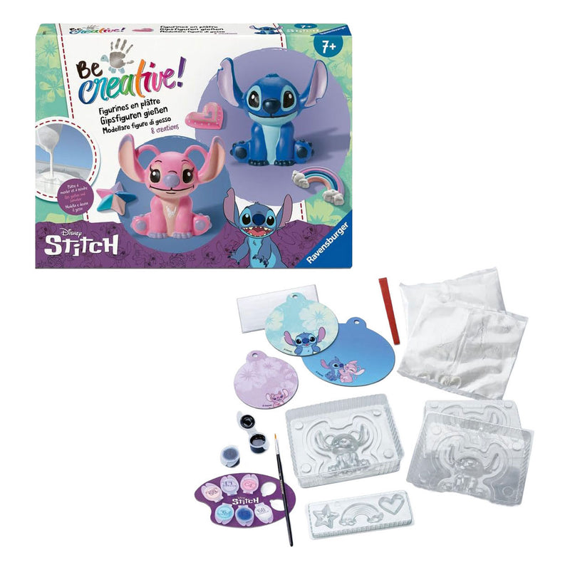 Load image into Gallery viewer, Ericson becreative bastelset gipsgießen stitch, diy für kinder ab 7 jahren
