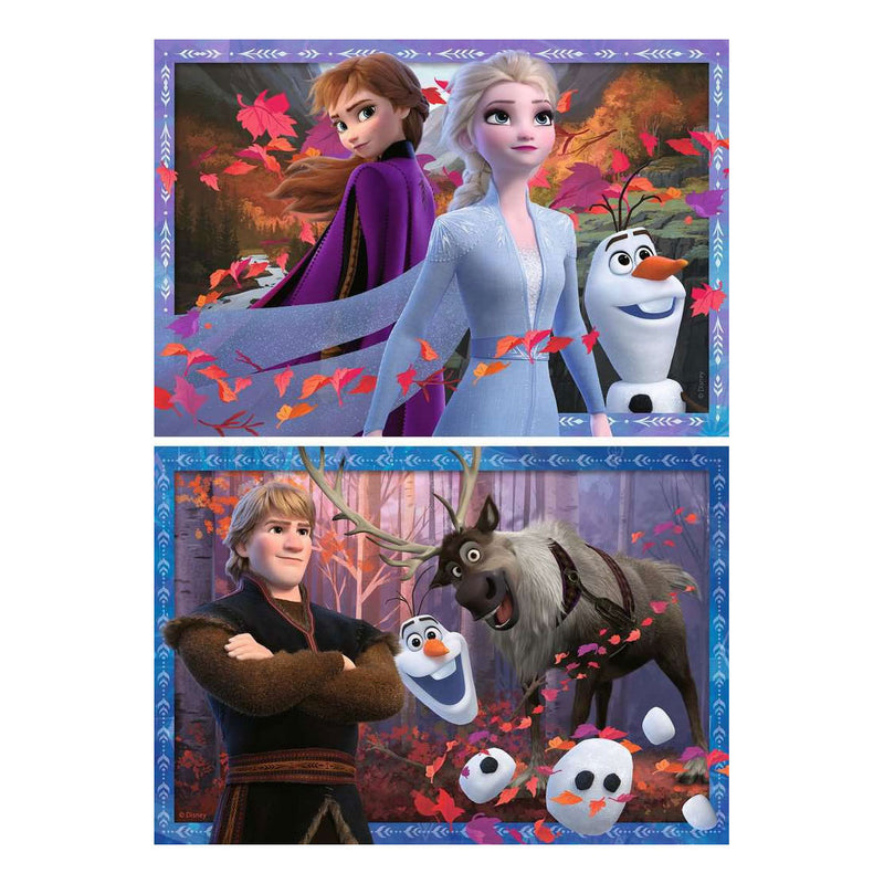 Load image into Gallery viewer, Ravensburger puzzel disney frozen 2 - 2x24 stukjes - kinderpuzzel
