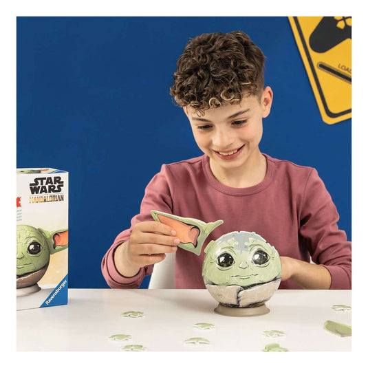 Ravensburger mandalorian grogu met oren - 3d puzzel