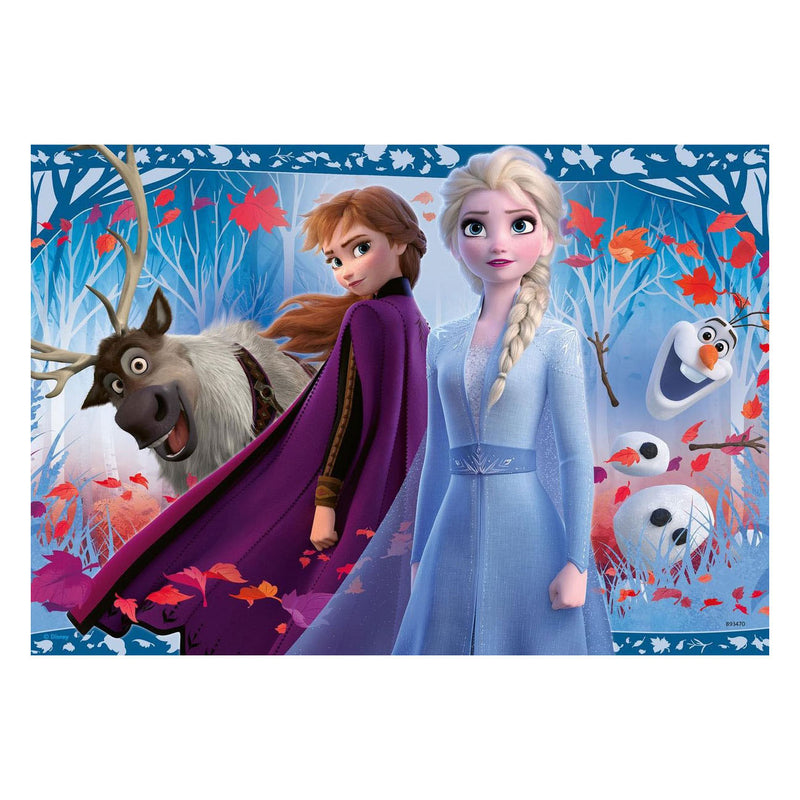 Load image into Gallery viewer, Ravensburger puzzel frozen 2 de reis naar het onbekende 2x12 stukjes
