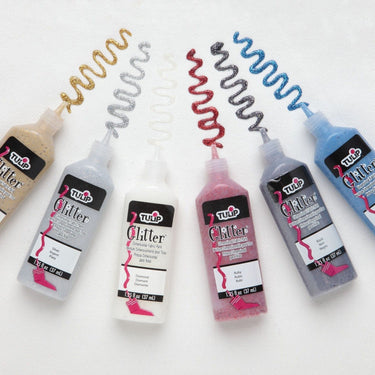 Tulip • 3d textielverf 37ml glitter 6st.