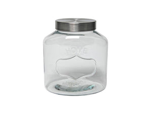 Kitchen tools voorraadpot glas homemade 17,5x12,5x20cm 2,5l