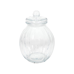 Voorraadpot glas pompoen voorraadpot glas pompoen