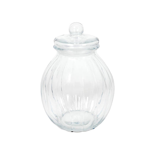 Voorraadpot glas pompoen voorraadpot glas pompoen