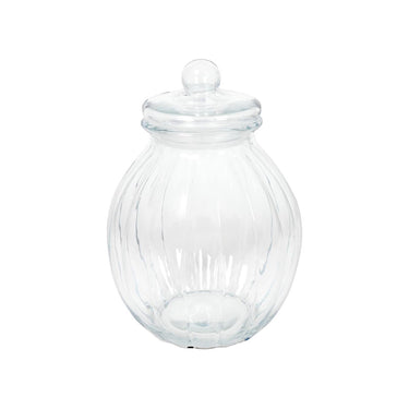 Voorraadpot glas pompoen voorraadpot glas pompoen