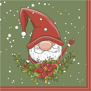 Servetten, elf, afm 33x33 cm, 20 stuk 1 doos