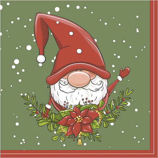 Servetten, elf, afm 33x33 cm, 20 stuk 1 doos