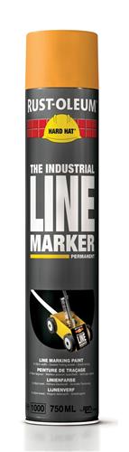 Rust-oleum spuitbus geel belijnen 750ml (karretje)