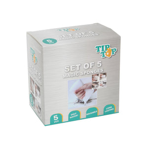 Tiptop wondersponsjes doosje a 5 stuks