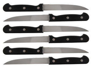 Kitchen tools steakmessenset 6-delig 21,5cm