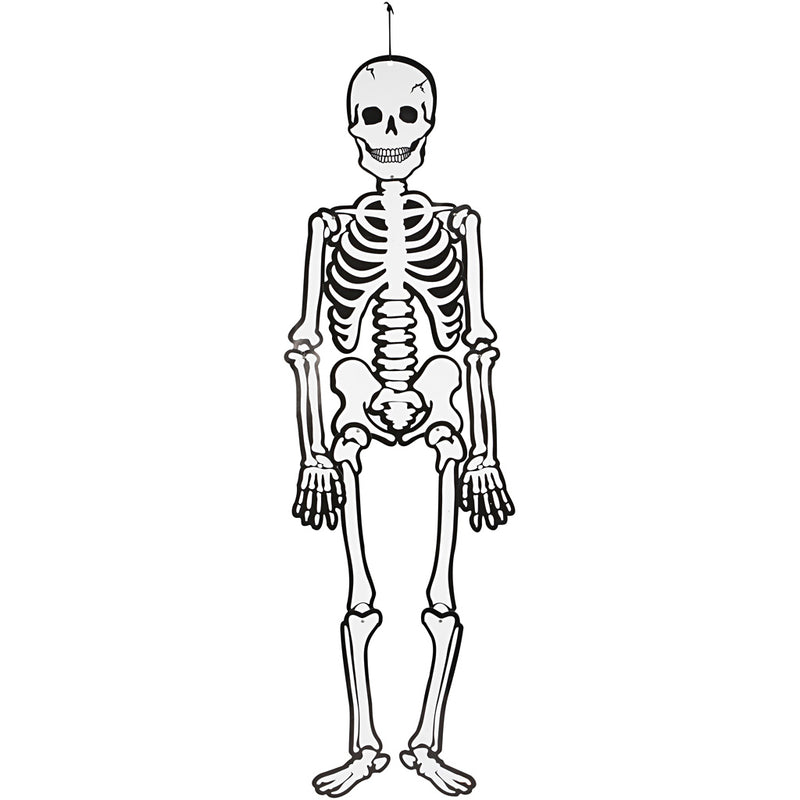 Load image into Gallery viewer, Https: www.cchobby.nl skelet-h-120-cm-300-gr-wit-1-stuk
