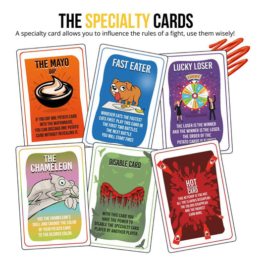 Fried potatoes card game original edition (engelstalig)