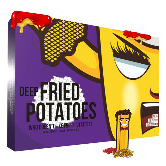 Fried potatoes card game deep fried edition (engelstalig)