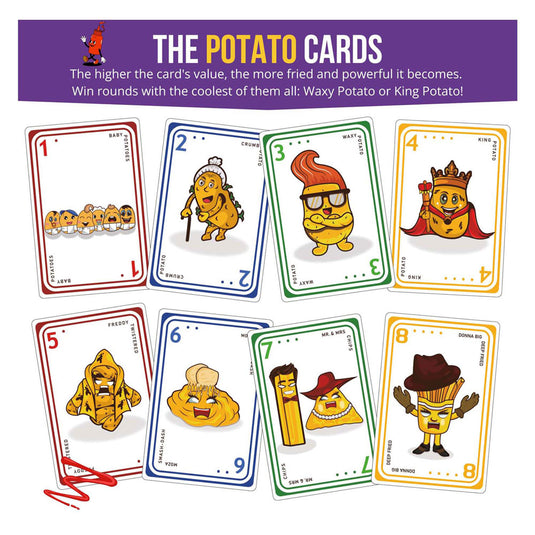 Fried potatoes card game deep fried edition (engelstalig)