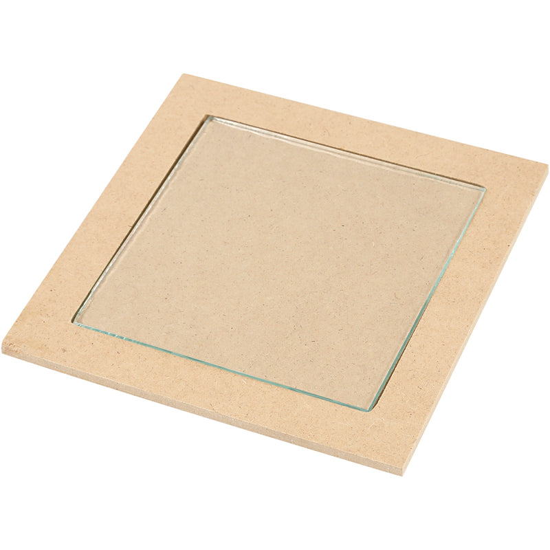 Afbeelding laden in galerijviewer, Https: www.cchobby.nl onderzetter-met-glazen-plaat-afm-15x15x0-5-cm-6-stuk-1-doos
