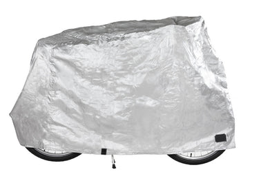 Büchel hoes fietsbeschermhoes zilver