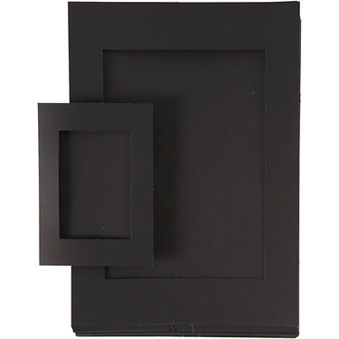 Http: www.cchobby.nl passepartout-lijsten-afm-a4-a6-180-gr-zwart-2x60-stuk-1-doos