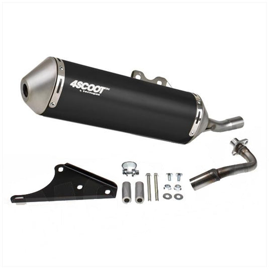 Tecnigas uitlaat 4scoot black | piaggio vespa 4t 2v