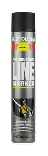 Rust-oleum spuitbus zwart belijnen 750ml (karretje)
