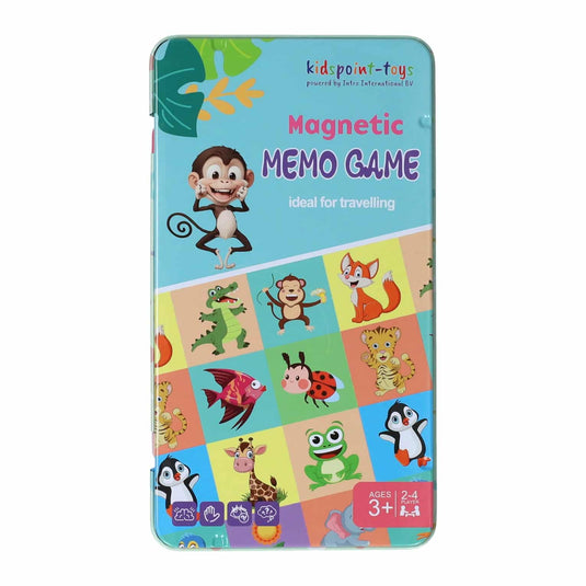 Intro magnetische reisspel in blik memory