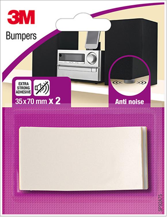 Load image into Gallery viewer, 3m 1053601 - geluiddempende buffers - gr35mmx70mm -2 st | 18 stuks
