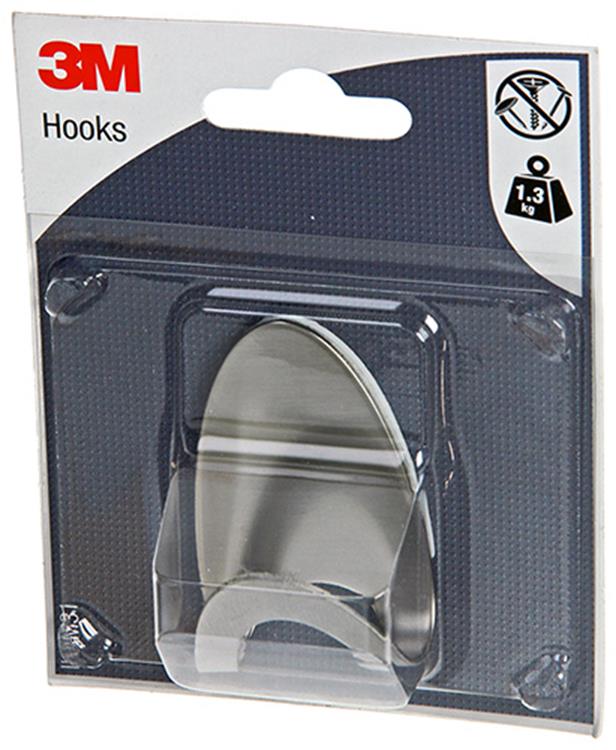 Afbeelding laden in galerijviewer, 3m 1052717 - hook adhesive metal oval | 1 stuks
