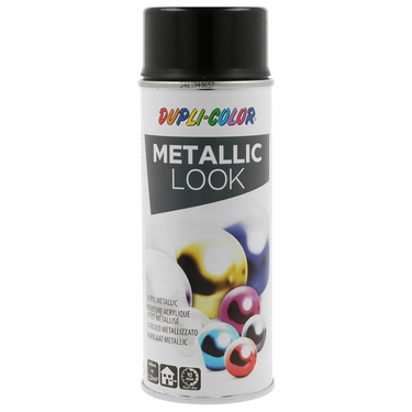Motip 1068093 - metallic look schwarz | 2 stuks