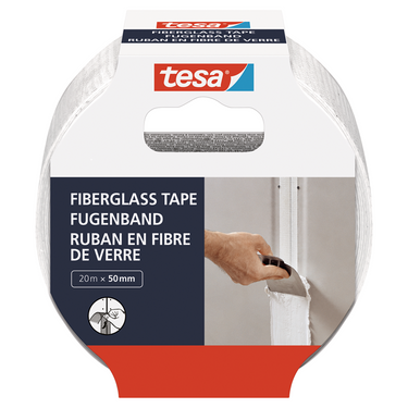 Tesa 1067557 - glasvezeltape 20 meter 50 mm | 3 stuks