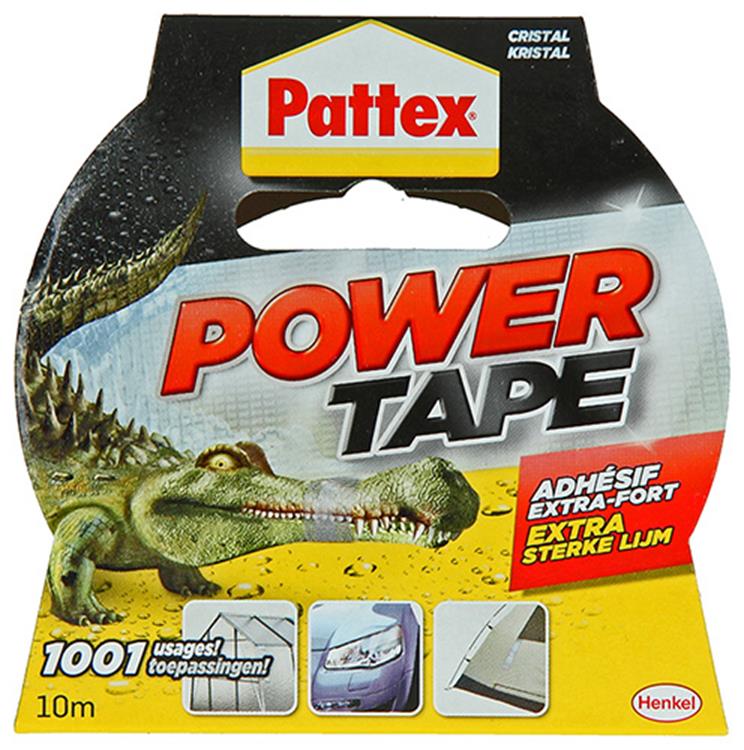 Load image into Gallery viewer, Pattex power tape 10 m transparant | ducttape waterdicht | extreem sterk premium grip.
